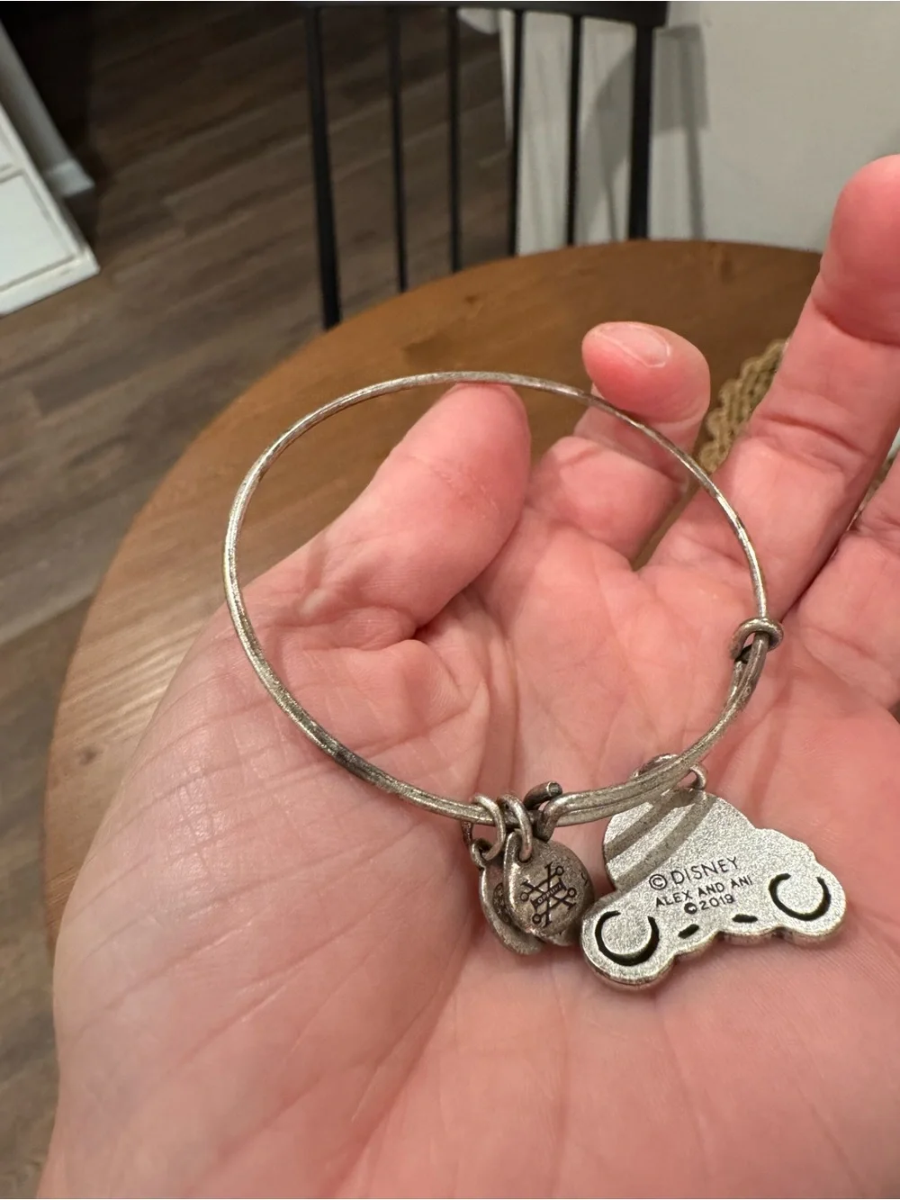 Disney Alex and Ani Cinderella Carriage Bangle Bracelet